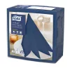 LinStyle textilhatású szalvéta SÖTÉTKÉK, 39x39cm, 50db/csom ( 12csom./kart.) Tork Premium