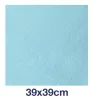 LinStyle textilhatású szalvéta  AQUA BLUE 39x39cm 50db/csom. Tork Premium ( 12csom/kart.)+++