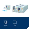 LinStyle textilhatású szalvéta  AQUA BLUE 39x39cm 50db/csom. Tork Premium ( 12csom/kart.)+++