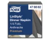 Linstyle szalvéta Antracit 39x39cm 50db/csom. (12csom/kart.) Tork