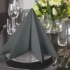 Linstyle szalvéta Antracit 39x39cm 50db/csom. (12csom/kart.) Tork