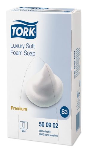 Tork Premium habszappan 800ml S3 rendszer (4 db/kart)