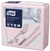 Szalvéta Halvány rózsaszín 39x39cm 3réteg. 100db/csomag, 12csomag/karton Tork Advanced