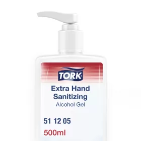   Tork alkoholos extra kézfertőtlenítő gél, 500 ml pumpás Tork Premium ÚJ  (8db/karton)