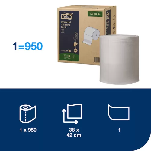 Tork Prémium 520 multifunkciós törlő, Jumbo roll, W1 System