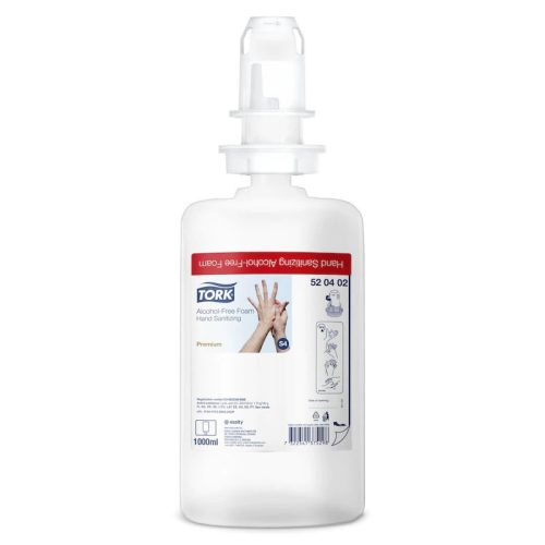 Tork alkoholmentes kézfertőtlenítő hab 1000ml Tork Premium S4 Rendszer