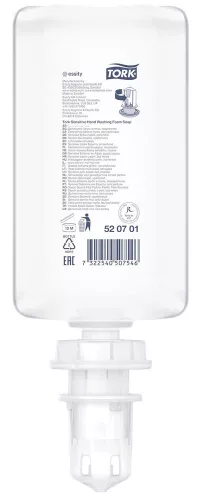 Kézkímélő folyékony habszappan érzékeny bőrre 1000ml Tork Premium S4 Rendszer  (6db/karton)