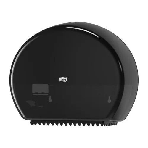 Tork mini Jumbo toalettpapír adagoló fekete T2 rendszer