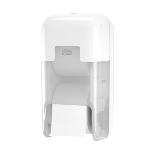 OptiServe® belsőmag nélküli 2 tekercses toalettpapír-adagoló, FEHÉR, T7 rendszer, Tork