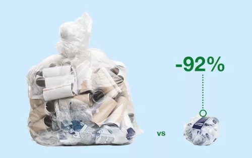 OptiServe® duplatekercses Mid-size, belsőmag nélküli toalettpapír-adagoló, FEHÉR, T7 rendszer, Tork ÚJ modell