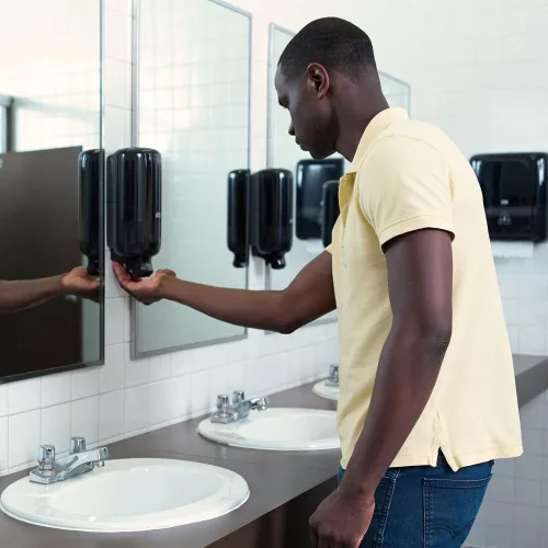 Tork Elevation habszappan adagoló fekete S4 Rendszer