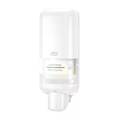 Tork szappan és habszappan adagoló FEHÉR Új típus S4 Rendszer