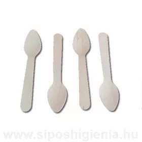 Fa mokkás kanál 11cm (100db/csomag)