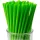 PLA hajlítható zöld szívószál - 5 mm x 24 cm 500db/csomag