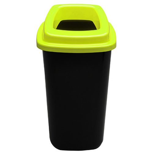 Szelektív hulladékgyűjtő ZÖLD tetővel 45 liter