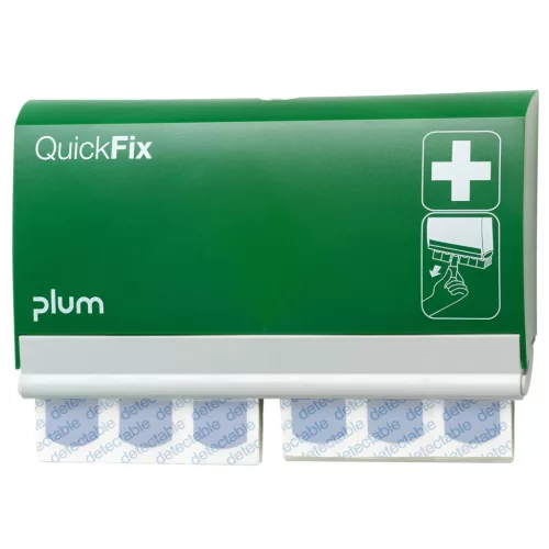 QuickFix Ragtapasz Adagolo, fémszálas ragtapasszal Plum