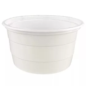  Gulyástál 750ml fehér PP mikrozható 50db/csomag  (11csom/kart) (COVERIS-123603)