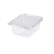 Egybefedeles szögletes doboz 127x115x55mm 370 ml PET 50db/csomag   (12csomag/karton)(Hotform V00552)