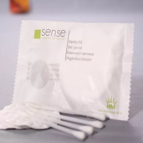 SENSE Vanity Szett (4db fülpiszkáló+2db vattakorong)500db/karton
