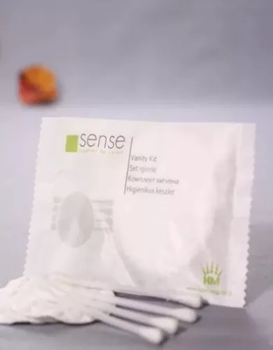 SENSE Vanity Szett (4db fülpiszkáló+2db vattakorong)500db/karton