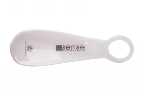 SENSE Cipőkanál, fehér műanyag, 14cm, 100db/csomag 5csom./karton