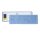 Microfibre mop, blue, pocketed, 40x13cm, TSS system