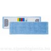 Mop, blue microfibre with short fibers, 40x13cm, TSS system