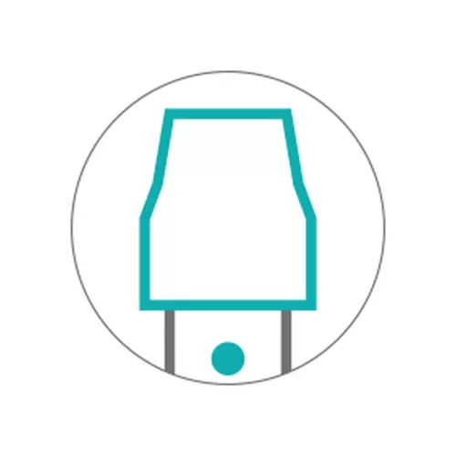 Moptartó, 40cm-es Blik zsebes mophoz  TTS (0000877)