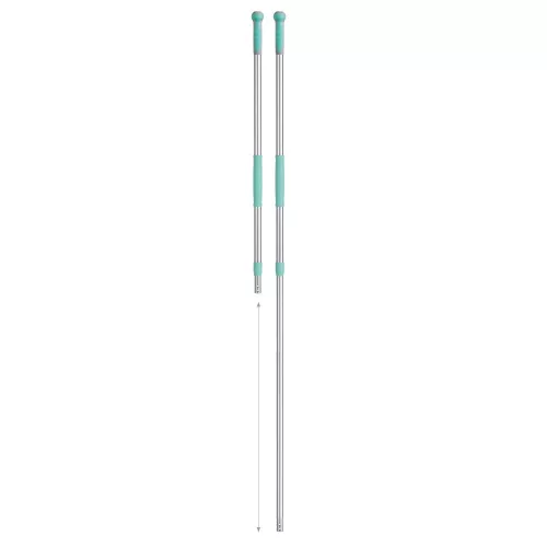 Alumínium teleszkópos nyél moptartóhoz zöld kupakkal, 102-184 cm TTS