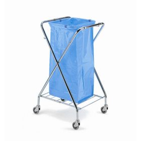 DUST QUADRO krómozott zsáktartó 62x60x103cm TTS