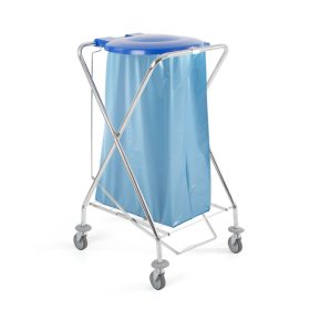   DUST TONDO pedálos zsáktartó kék tetővel 120 liter zsákhoz TTS