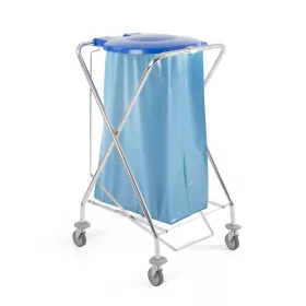   DUST TONDO pedálos zsáktartó kék tetővel 120 liter zsákhoz TTS
