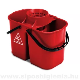 FOX felmosóvödör osztott  8+6L piros