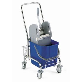 Sting felmosókocsi krómozott váz 25 Literes vödör TTS