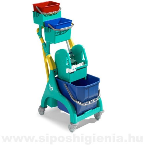 Nick Plus 20 takarítókocsi 15 liter + 2x4 liter TEC préssel