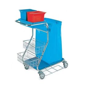 MODULAR 110 takarítókocsi króm váz TTS