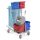 MODULAR 112 takarítókocsi króm váz 2x15liter és 2x6 liter vödörrel TTS