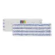 Mikroszálas Wet System Soft Band flat zsebes Mop 40cm FEHÉR-KÉK csíkos TTS Wet System 