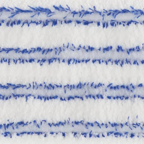 Mikroszálas Wet System Soft Band flat zsebes Mop 40cm FEHÉR-KÉK csíkos TTS Wet System 