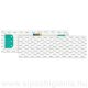 Mikroszálas Soft Fast Flat füles Mop 40cm FEHÉR-SZÜRKE Wet System