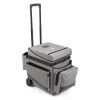  H-Cube Basic  Service trolley equipped with movable tray and multipurpose pockets, with hook and strap tape band to attach tools and movable dividers