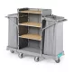  Green Hotel 905  Trolley with Rilsan painted frames and foldable bag holders, included covering