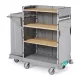  Green Hotel 920  Trolley with varnished metal stanchions and foldable bag holder, included covering