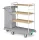  Green Hotel 921  Trolley with varnished metal stanchions and foldable bag holder