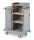  Green Hotel 940  Trolley with varnished metal stanchions and foldable bag holder, included covering