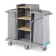  Green Hotel 945  Trolley with Rilsan painted frames and foldable bag holders, included covering