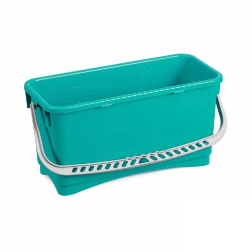Széles vödör ablakmosáshoz 20 liter ZÖLD 26x58x27cm TTS