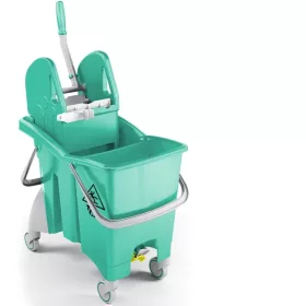   Action-pro gurulós felmosóvödör 30 l-es zöld, Tec préssel TTS