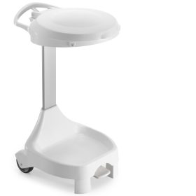   Smile W-70 pedálos zsáktartó, fehér 120 literes zsákhoz TTS