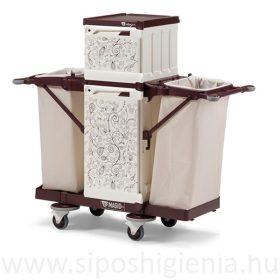   MAGIC ART 07 SAFETY szervízkocsi 2 zsáktartóval AJTÓVAL TTS